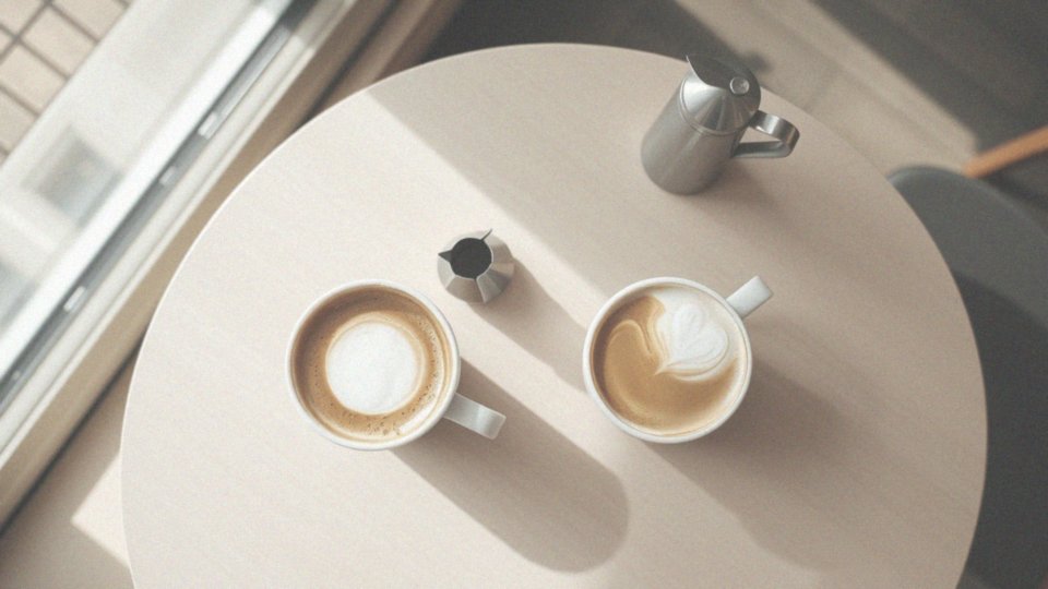 Jakie są główne różnice między flat white a latte?