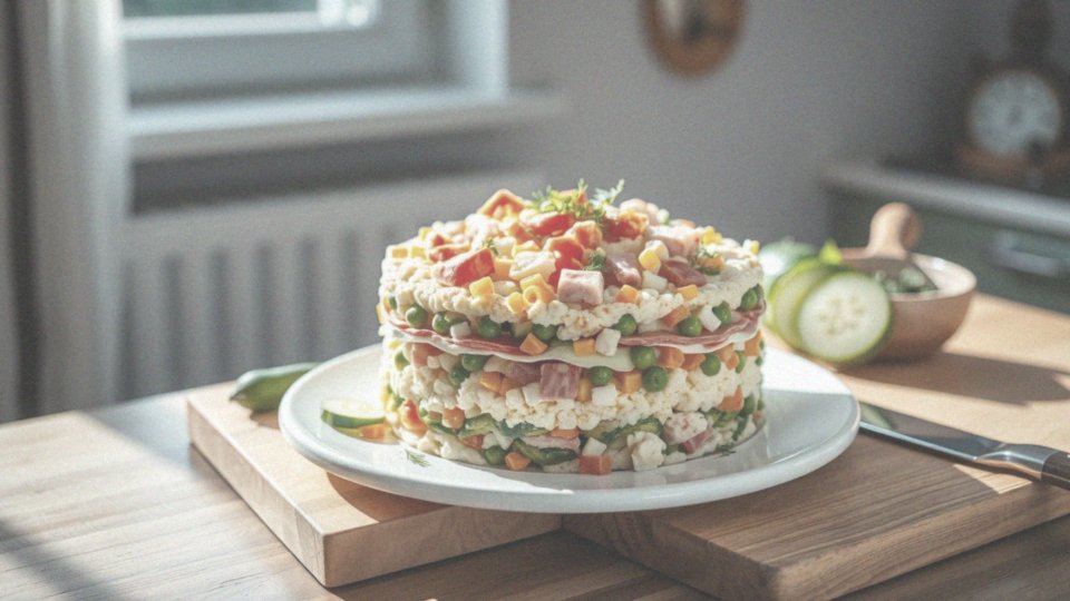 Dlaczego tort sałatkowy jest idealną przekąską na imprezę?