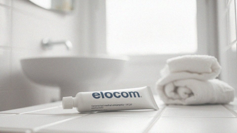 Jakie działanie wykazuje maść Elocom na skórę?