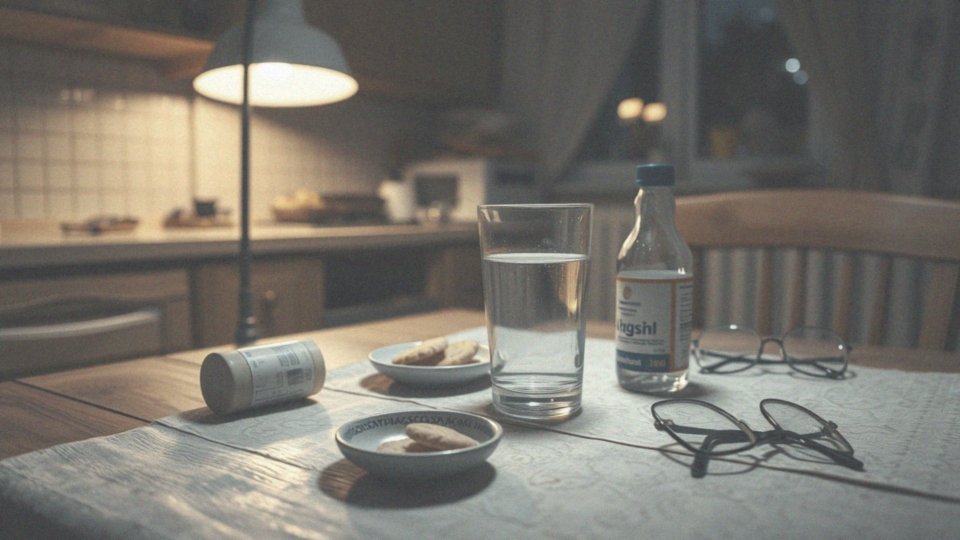 Jakie są zalecenia dla pacjentów w podeszłym wieku przy przyjmowaniu Apo-Doxan 4 i alkoholu?