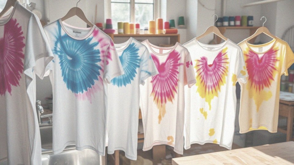 Jak wygląda technika barwienia w stylu tie dye?
