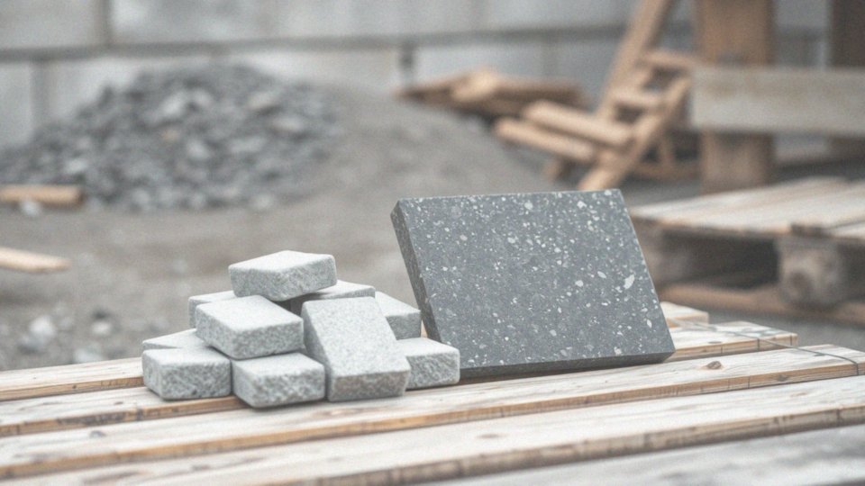 Jak różnice w materiale wpływają na wagę kostki brukowej?