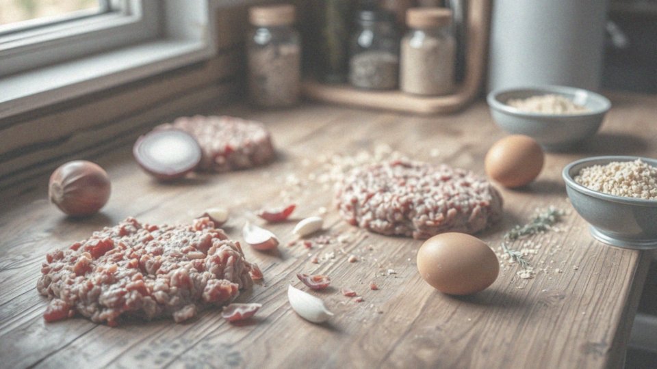 Jakie składniki powinny być w masie do kotletów na burgery?