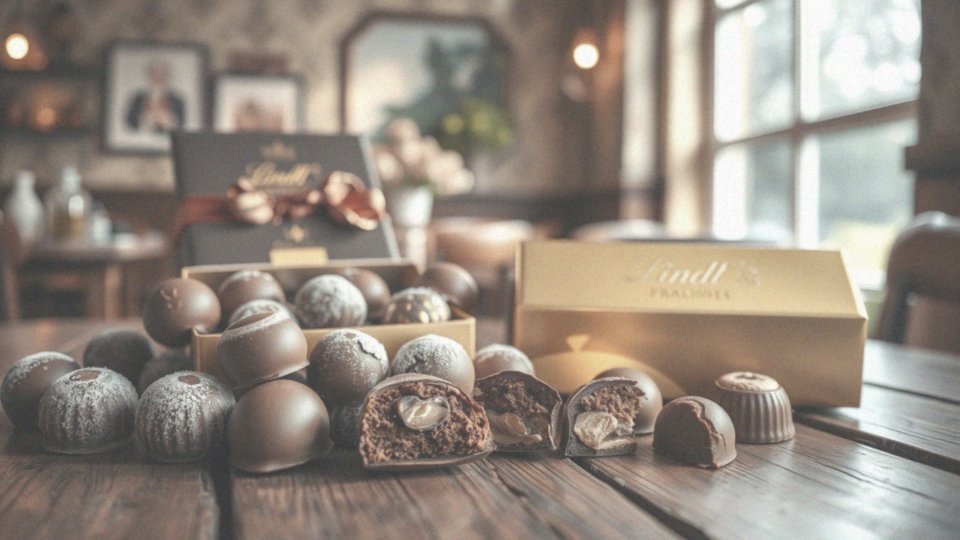 Jakie warianty pralinek mlecznych Lindt są dostępne?