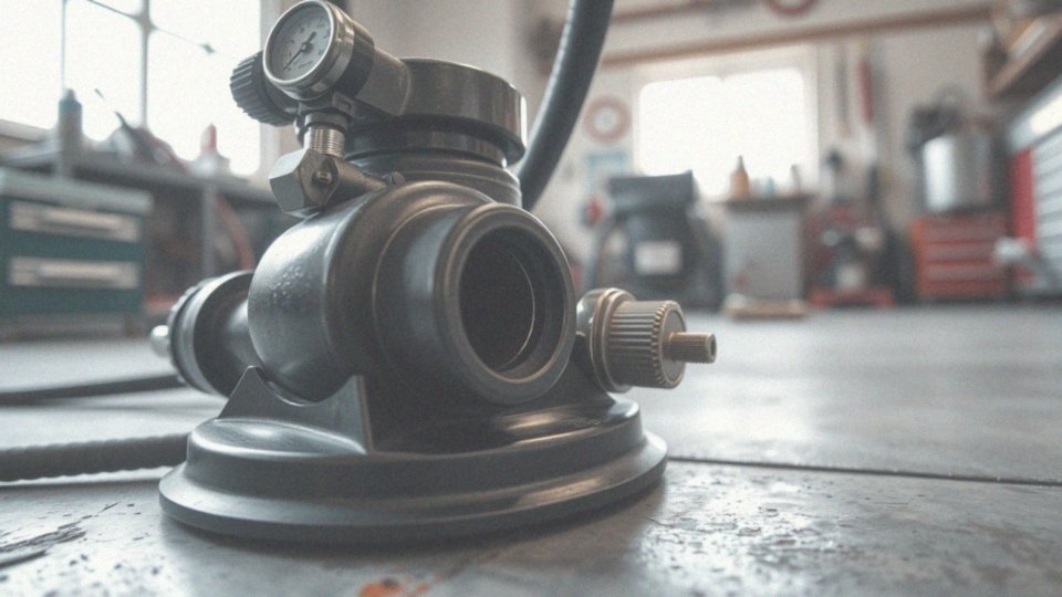 Jak sprężone powietrze jest używane w podnośniku bałwanek?