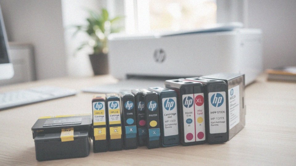 Jakie są dostępne rodzaje tuszy HP?