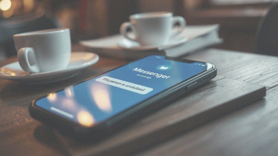 Co oznacza ta osoba jest niedostępna w aplikacji Messenger?