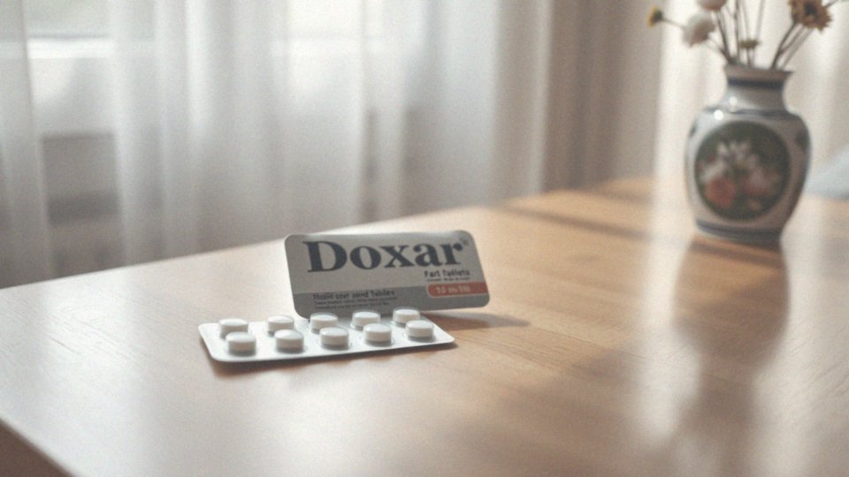 Doxar rano czy wieczorem? Zalecenia dotyczące dawkowania