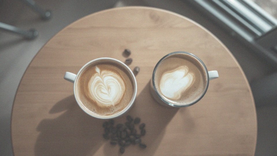 Flat white a latte: kluczowe różnice i jak je przygotować
