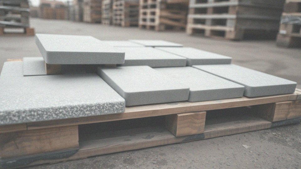 Ile waży paleta kostki brukowej 8 cm? Przewodnik po wagach