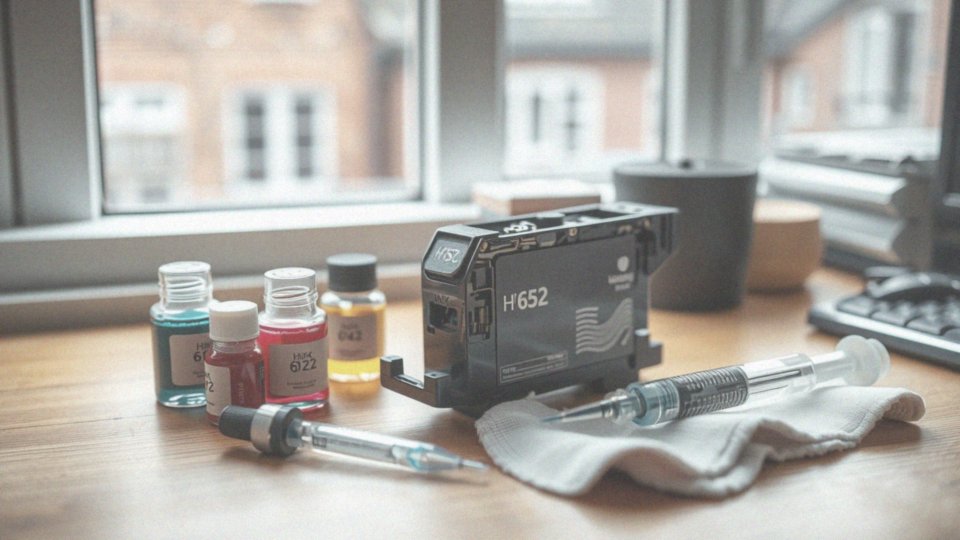 Jak napełnić tusz do drukarki HP 652? Praktyczny poradnik krok po kroku