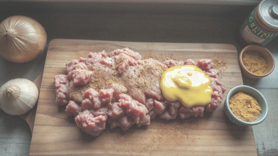 Mięso na burgery z musztardą – jak wybrać najlepsze składniki?