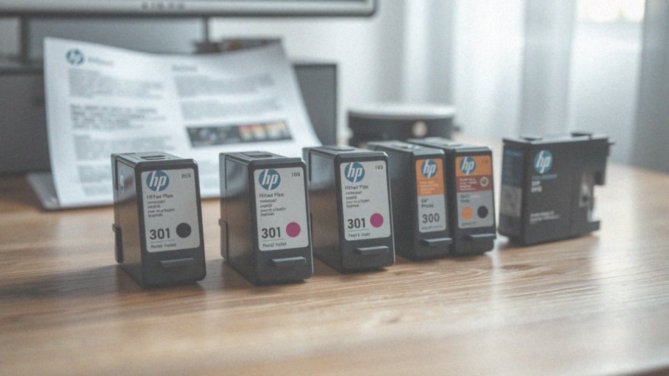 Oznaczenia tuszu w drukarce HP – jak je zrozumieć i wykorzystać?